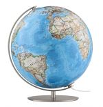 National Geographic Fusion 3703 Classic 37cm Handkaschiert Globus Tischglobus Leuchtglobus Globe Earth World Bro
